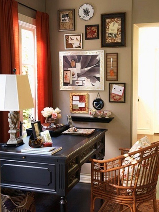 Home Office Decor Ideas Pictures New 43 Old Retro Vintage and Charming Home Fices