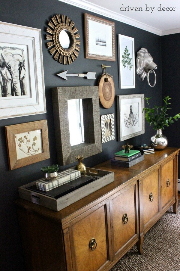 Home Office Wall Decor Ideas Lovely My Home Fice Gallery Wall Reveal &amp; Tips