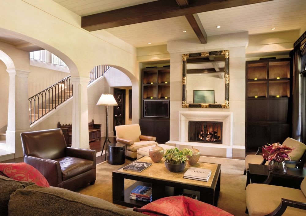 Homey Traditional Living Room Lovely Traditional Living Room by Rwm Design by Architectural Digest