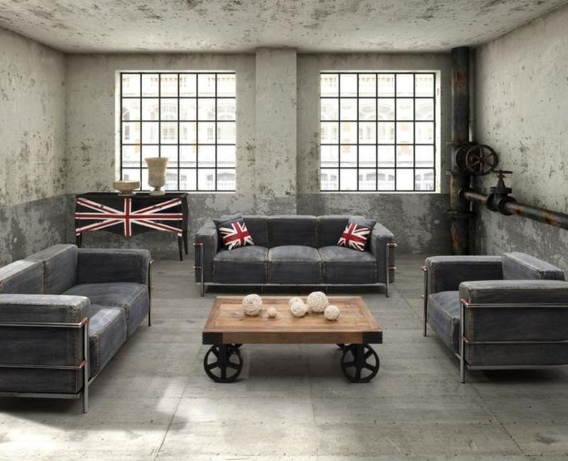 Industrial Contemporary Living Room Elegant 15 Stunning Industrial Living Room Designs Rilane