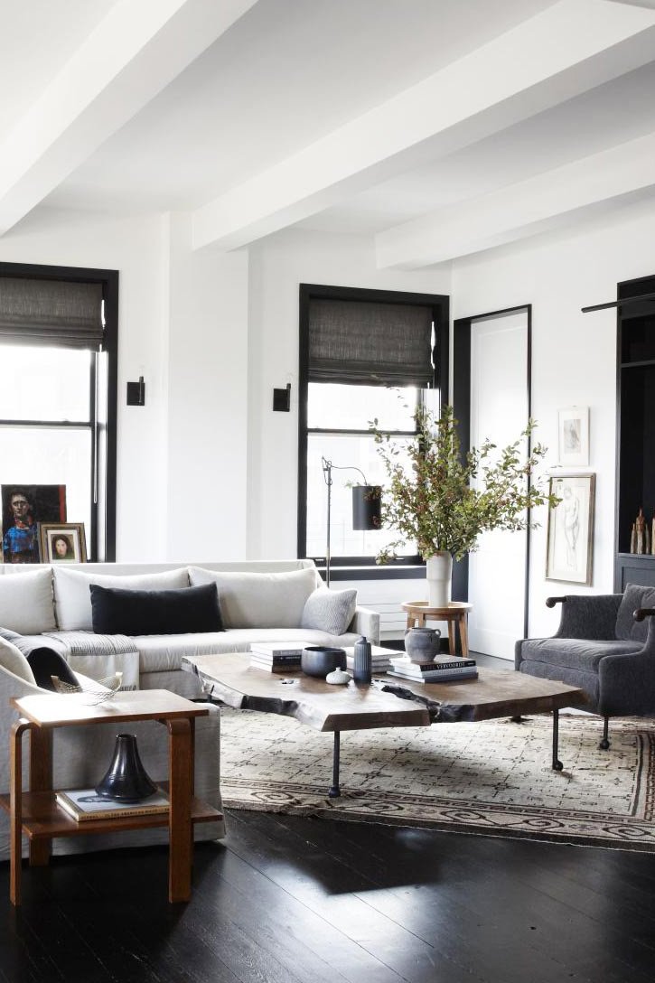 Industrial Contemporary Living Room Elegant Industrial Verve In An Uptown Loft Thou Swell