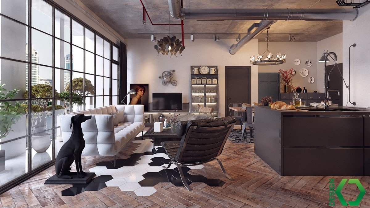 Industrial Modern Living Room Decorating Ideas Awesome Industrial Style Living Room Design the Essential Guide