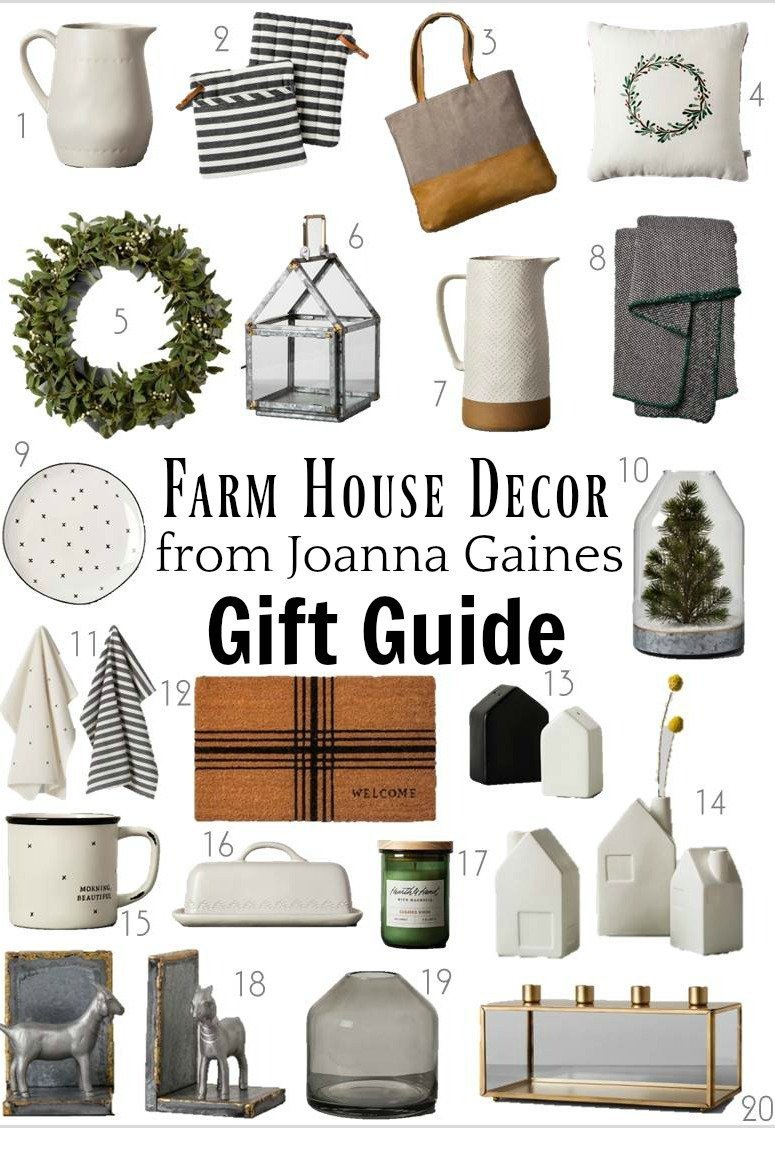 Joanna Gaines Home Decor Line New Chip and Joanna Gaines Farmhouse Style Decor Gift Ideas