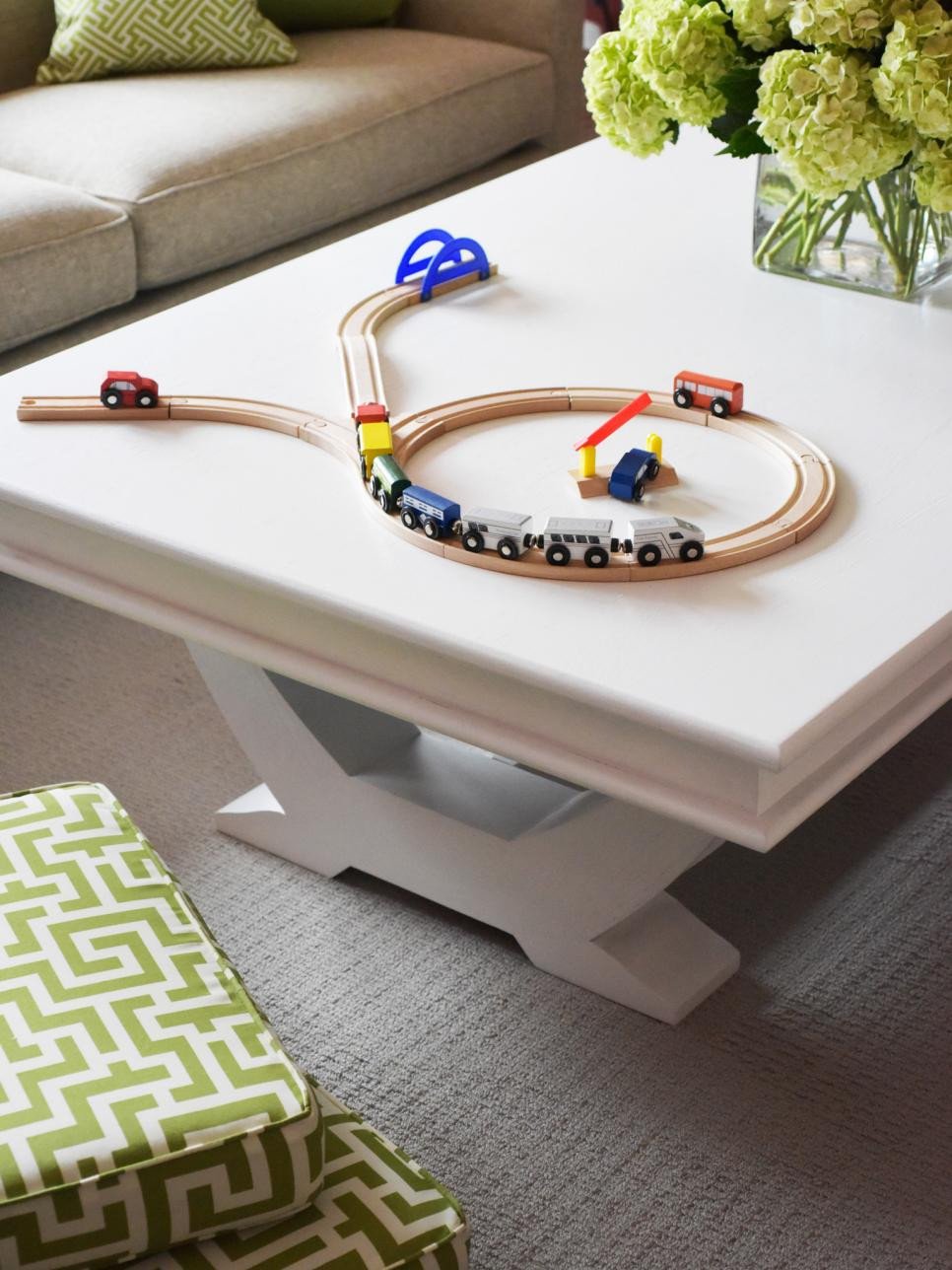 Kid Friendly Coffee Table Decor Beautiful Kid and Pet Friendly Living Room Ideas