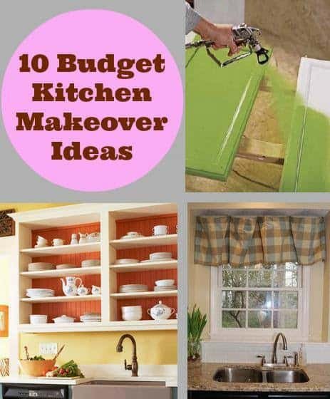 Kitchen Decor On A Budget Unique 10 Bud Kitchen Makeover Ideas