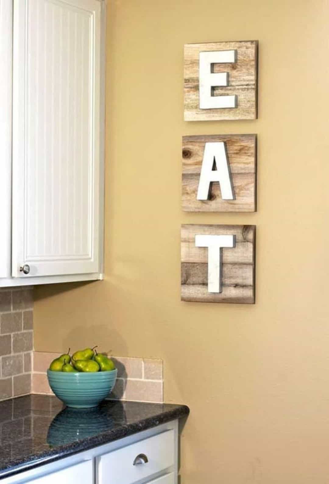 Kitchen Wall Decor Ideas Diy Inspirational 16 Stunning Kitchen Wall Decorating Ideas