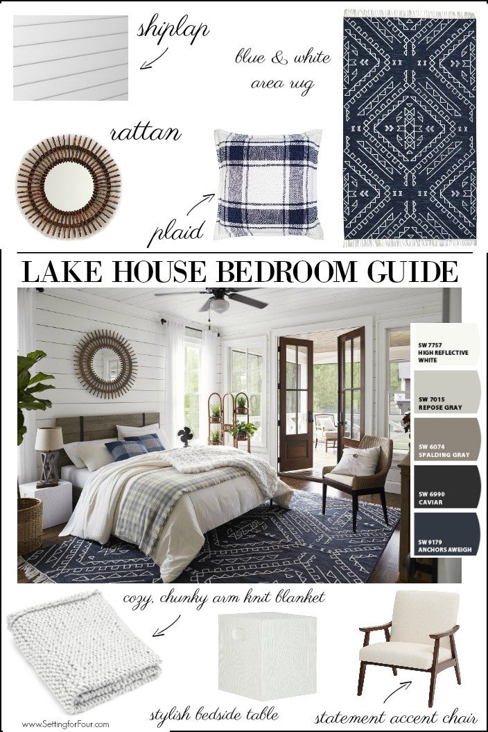 Lake House Furniture and Decor Awesome Lake House Bedroom Paint Color Ideas Furniture &amp; Decor Ideas Setting for Four