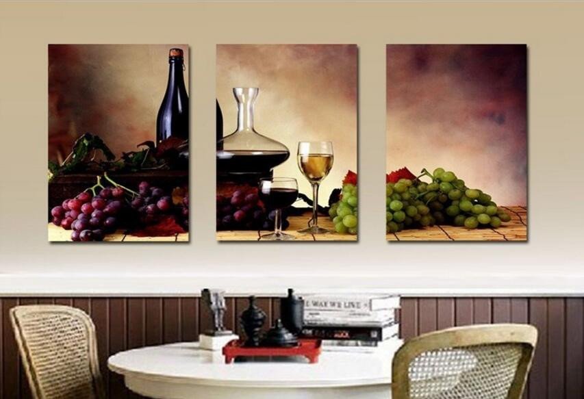 Large Dining Room Wall Decor Fresh Big Size Modern Dining Room Wall Decor Wine Fruit Kitchen Wall Art Picture Printed Still Life