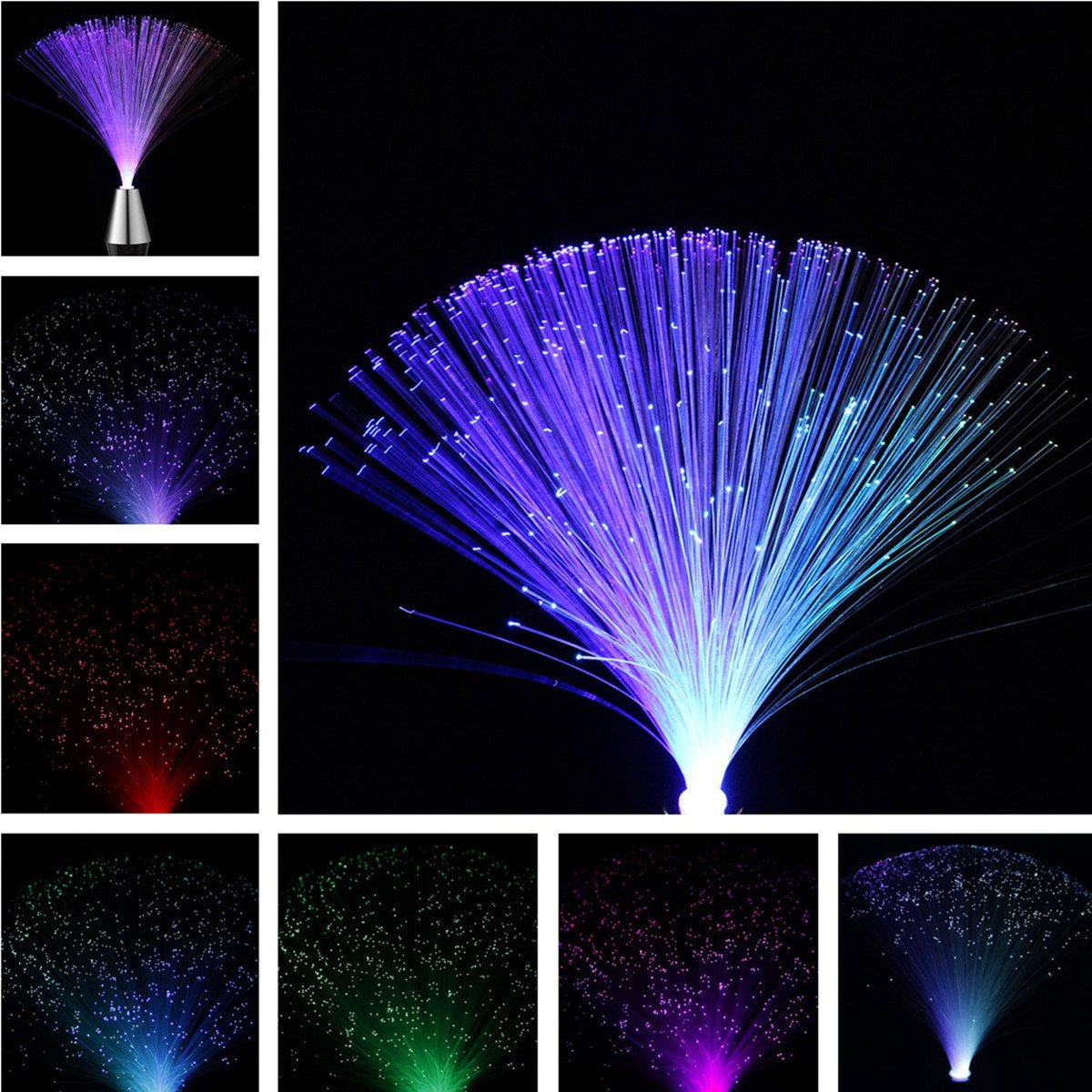 Led Lights for Home Decor Inspirational Multicolor Romantic Led Fiber Optic Flashing Night Light for Home Decor