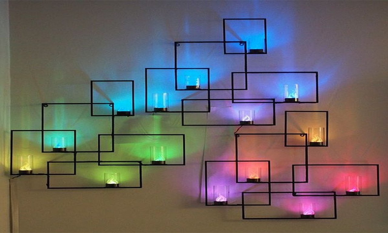 Led Lights for Home Decor Inspirational Purple Accent Wall Ideas Wall Decoration with Led Lights Wall Decor Interior Designs Mytechref