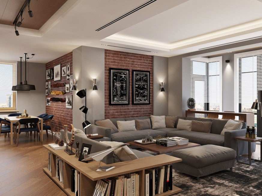 Living Room Decor Ideas Apartment Inspirational Inspiring Apartment In the Unique Residential Plex Lumiere Russia