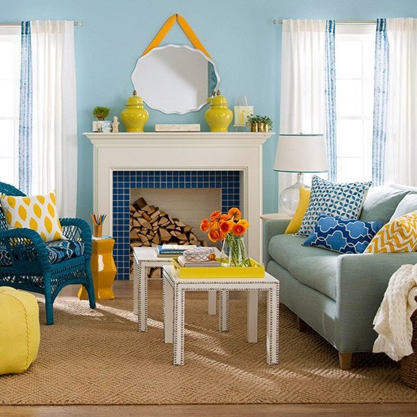 Living Room Design for Summer Beautiful 15 Chic and Colorful Spring Living Room Designs