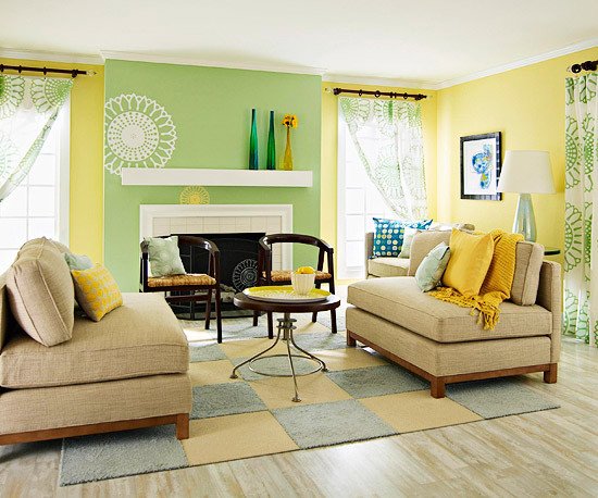 Living Room Design for Summer Elegant Modern Furniture 2013 Summer Living Room Decorating Ideas From Bhg