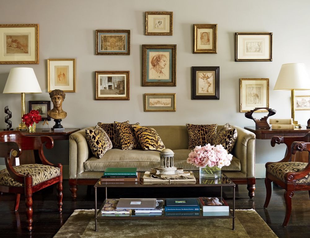 Living Room Traditional Home Awesome Nina Gris and Leonel Piraino S Traditional Living Room by Architectural Digest