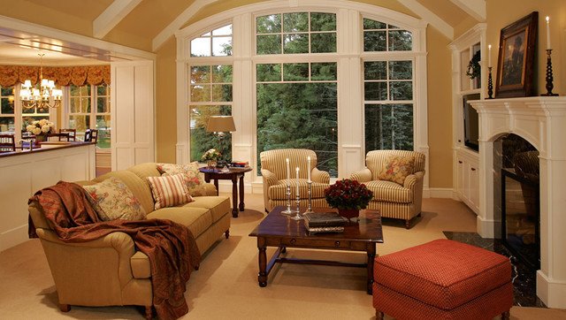 Living Room Traditional Home Luxury New Home Construction Cottage Style Traditional Living Room Minneapolis by Letitia