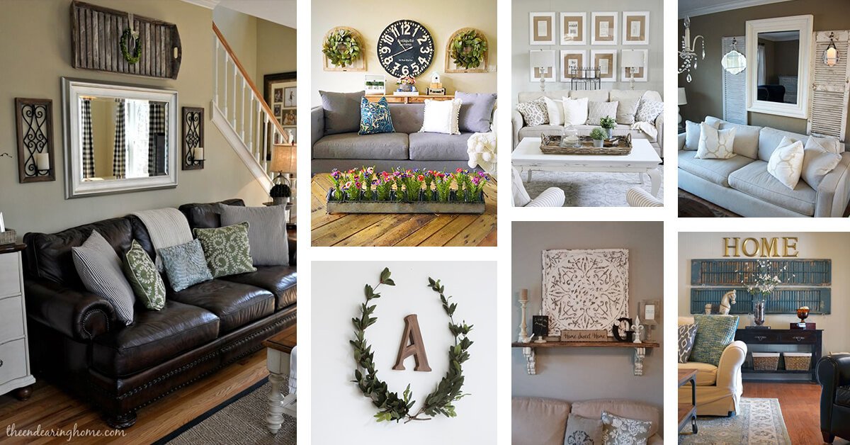 Living Room Wall Decorating Ideas Beautiful 33 Best Rustic Living Room Wall Decor Ideas and Designs for 2019