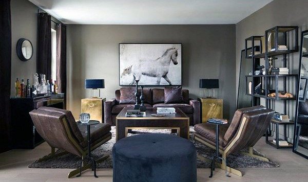 Mens Living Room Wall Decor Lovely 100 Bachelor Pad Living Room Ideas for Men Masculine Designs