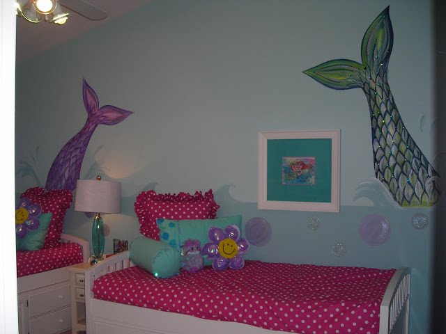 Mermaid Decor for Kids Room Inspirational Girl S Mermaid Room Design Dazzle