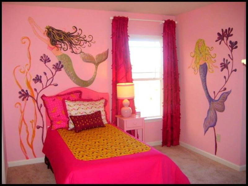 Mermaid Decor for Kids Room Lovely 15 Dazzling Mermaid themed Bedroom Designs for Girls Rilane