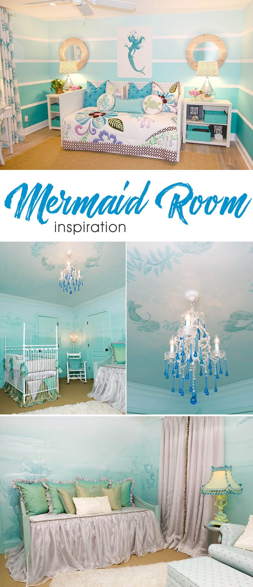 Mermaid Decor for Kids Room Luxury Mermaid Inspired Child S Room Create Play Travel