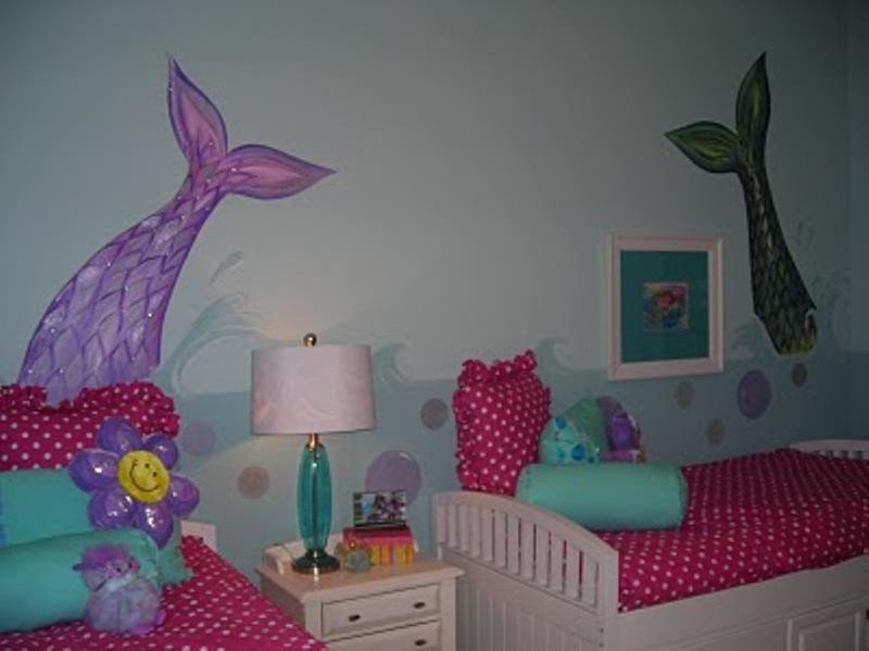 Mermaid Decor for Kids Room Unique 15 Dazzling Mermaid themed Bedroom Designs for Girls Rilane