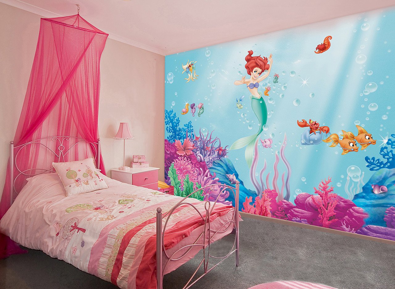 Mermaid Decor for Kids Room Unique 15 Disney Inspired Rooms that Will Make You Want to Redo Your Kid S Bedroom