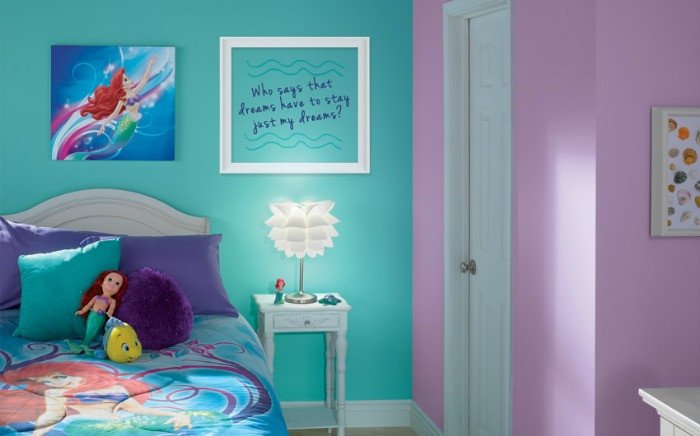 Mermaid Decor for Kids Room Unique Little Mermaid Bedroom Decor Colors and Ideas