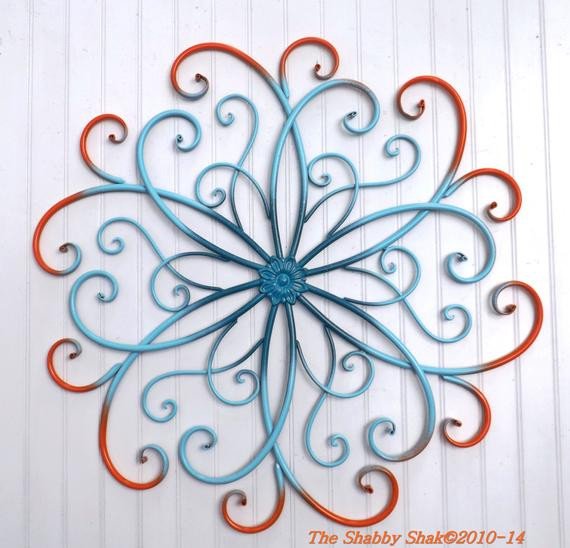 Metal Wall Decor for Bedroom Best Of Items Similar to Metal Wall Art Bedroom Wall Decor orange Teal Aqua Home Decor On Etsy