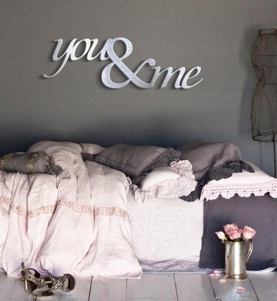 Metal Wall Decor for Bedroom Fresh You &amp; Me Metal Wall Art Bedroom Art Wedding by Inspiremetals