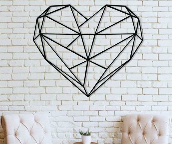 Metal Wall Decor for Bedroom Inspirational Metal Wall Art Geometric Heart Metal Wall Decor Home Fice Bedroom Decoration