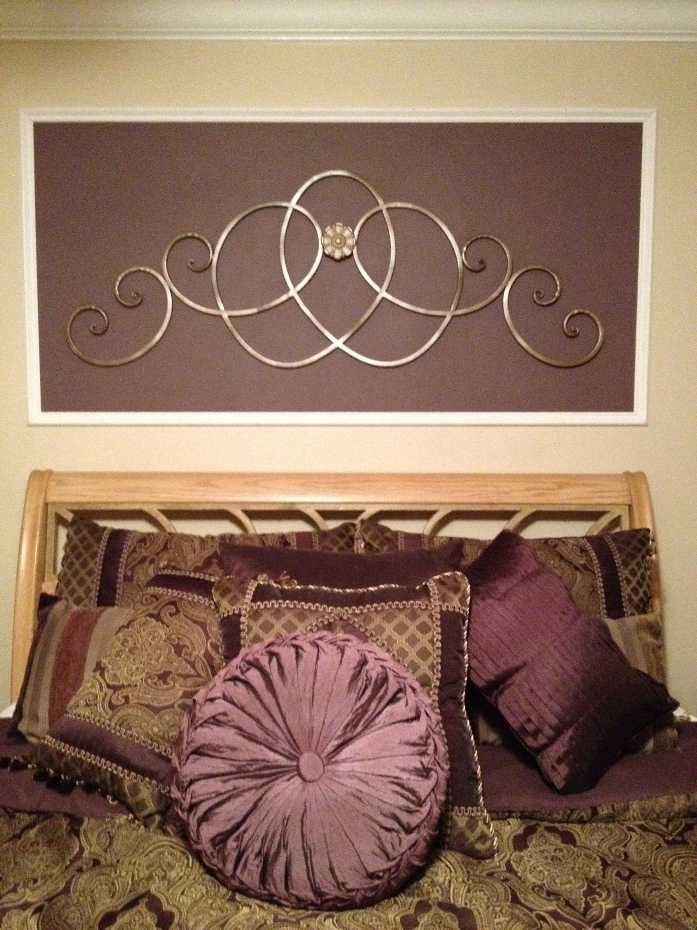 Metal Wall Decor for Bedroom Lovely My Bedroom Purple Picture Molding Metal Scroll Wall Decor