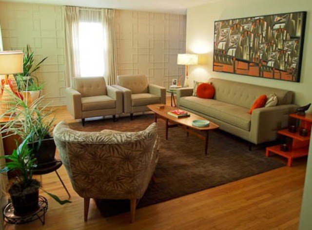 Mid Century Living Room Decor Lovely 79 Stylish Mid Century Living Room Design Ideas