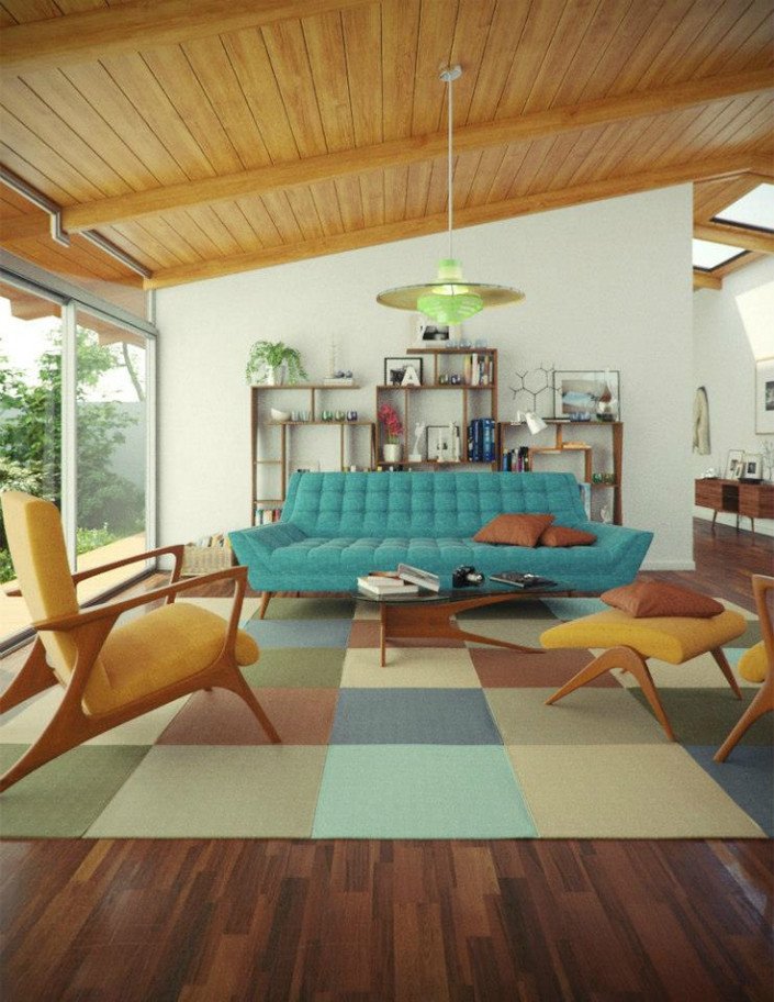 Mid Century Living Room Decor New 25 Midcentury Living Room Design Ideas Decoration Love