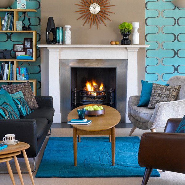 Mid Century Modern Home Decor Luxury Make It Pop with Turquoise Inmod Style