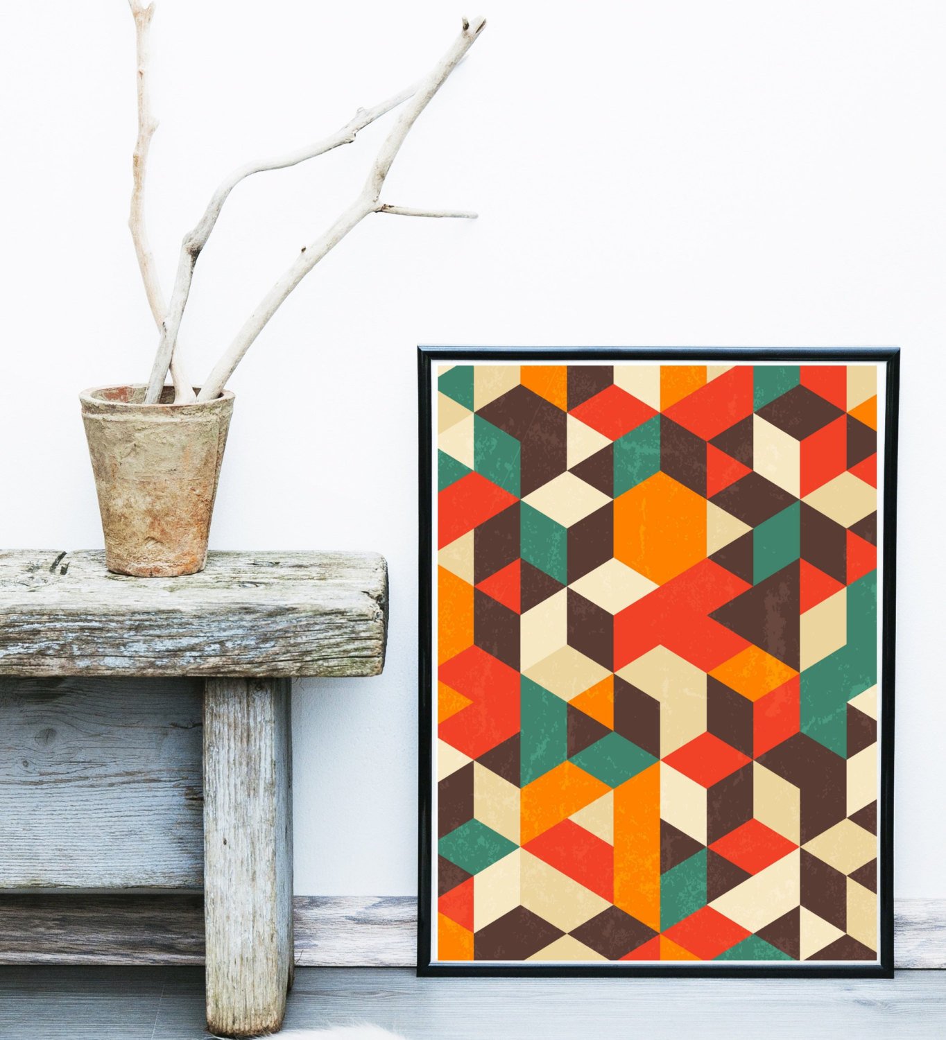 Mid Century Modern Wall Decor Awesome Geometric Wall Art Printable Art Mid Century Modern by Exileprints