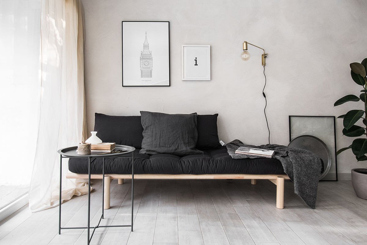 Minimalist Small Living Room Ideas Elegant Industrial Minimalist Living Room Bedroom Bo — Homebnc