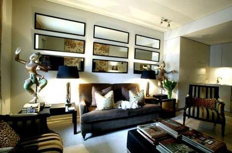 Mirrors Contemporary Living Room Luxury Pamba Boma Living Room Décor Using Wall Mirrors