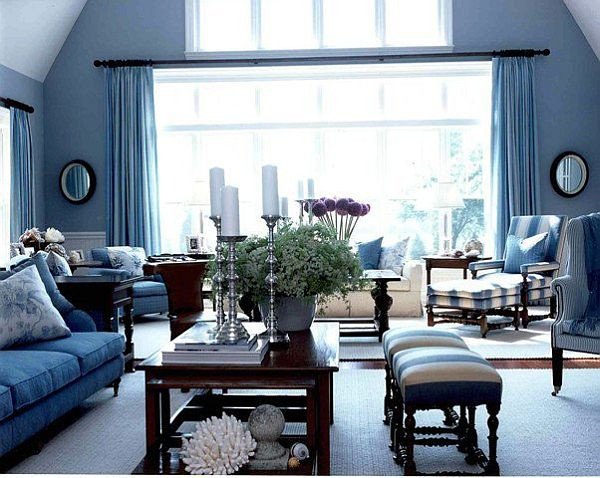 Modern Blue Living Room Decorating Ideas Awesome Blue Modern Living Room Home Decorating Ideas