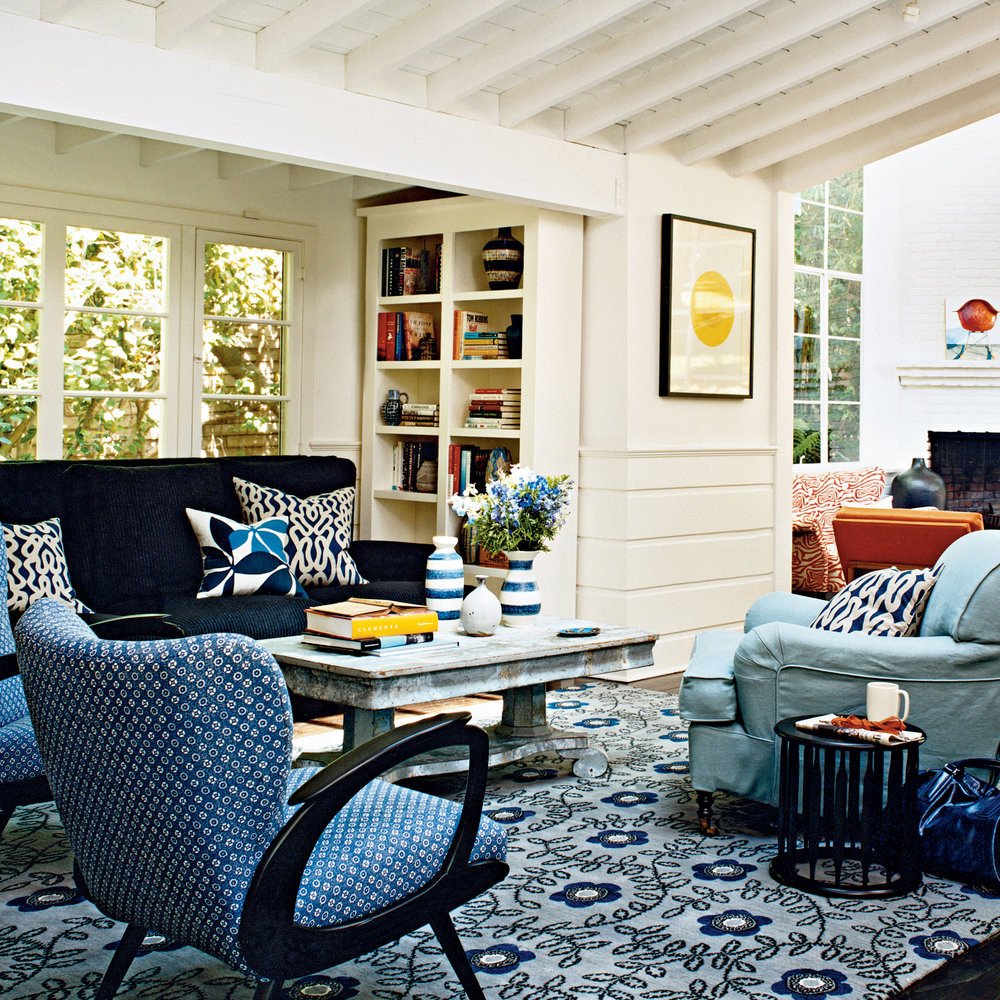 Modern Cottage Living Room Decorating Ideas Lovely Modern Cottage Decor Colorful Cozy Spaces Coastal Living