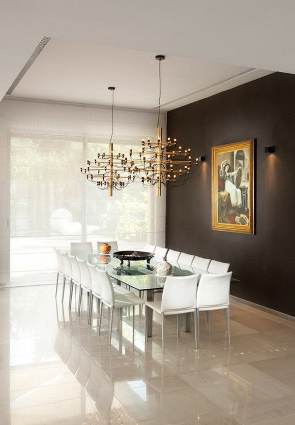 Modern Dining Room Wall Decor Elegant 40 Beautiful Modern Dining Room Ideas