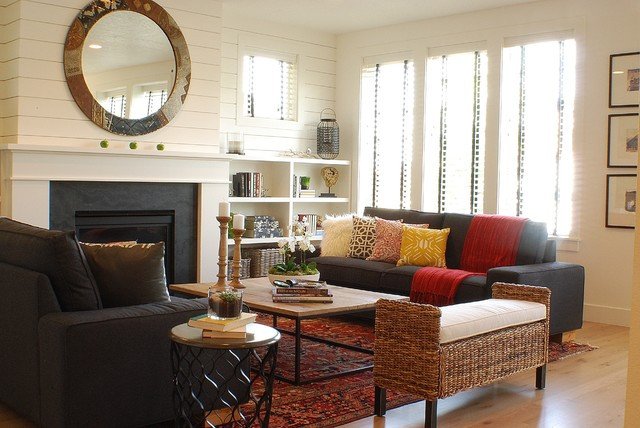 Modern Farmhouse Living Room 2