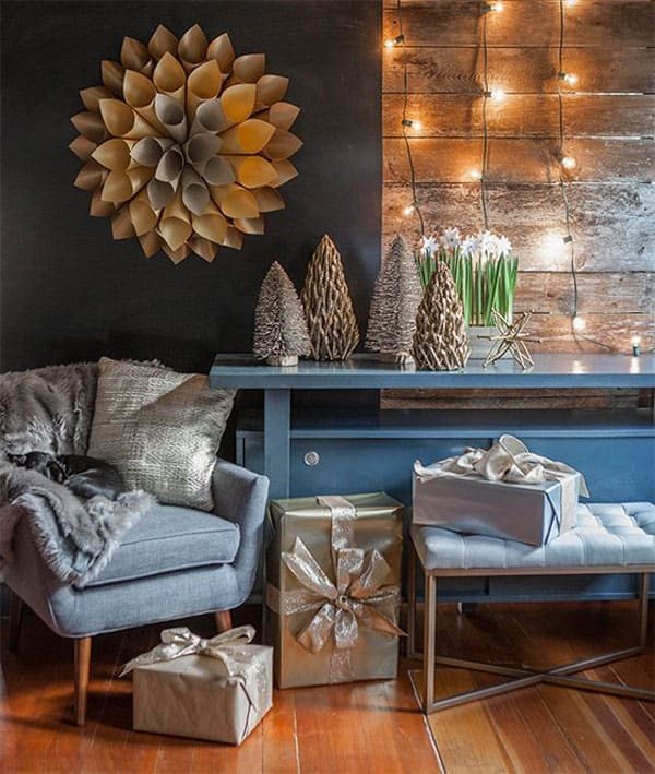 Modern Living Room Decorating Ideas Christmas Awesome 53 Wonderfully Modern Christmas Decorated Living Rooms