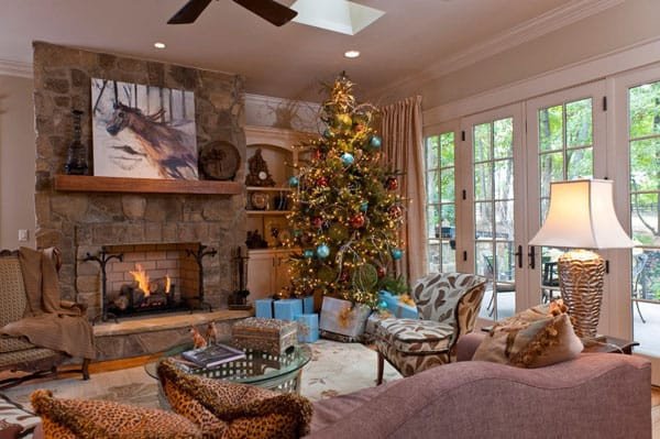 Modern Living Room Decorating Ideas Christmas Fresh 53 Wonderfully Modern Christmas Decorated Living Rooms