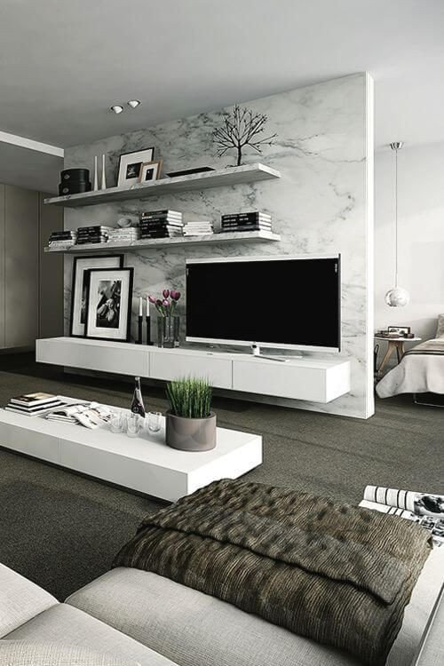 Modern Living Room Wall Decorating Ideas Unique 40 Tv Wall Decor Ideas