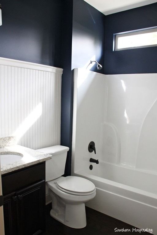 Navy and White Bathroom Decor Inspirational Navy Bathroom Decorating Ideas