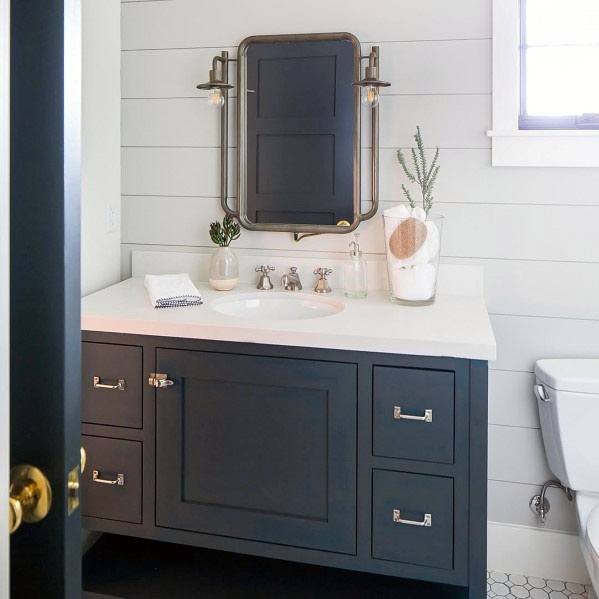 Navy and White Bathroom Decor Unique top 50 Best Blue Bathroom Ideas Navy themed Interior Designs