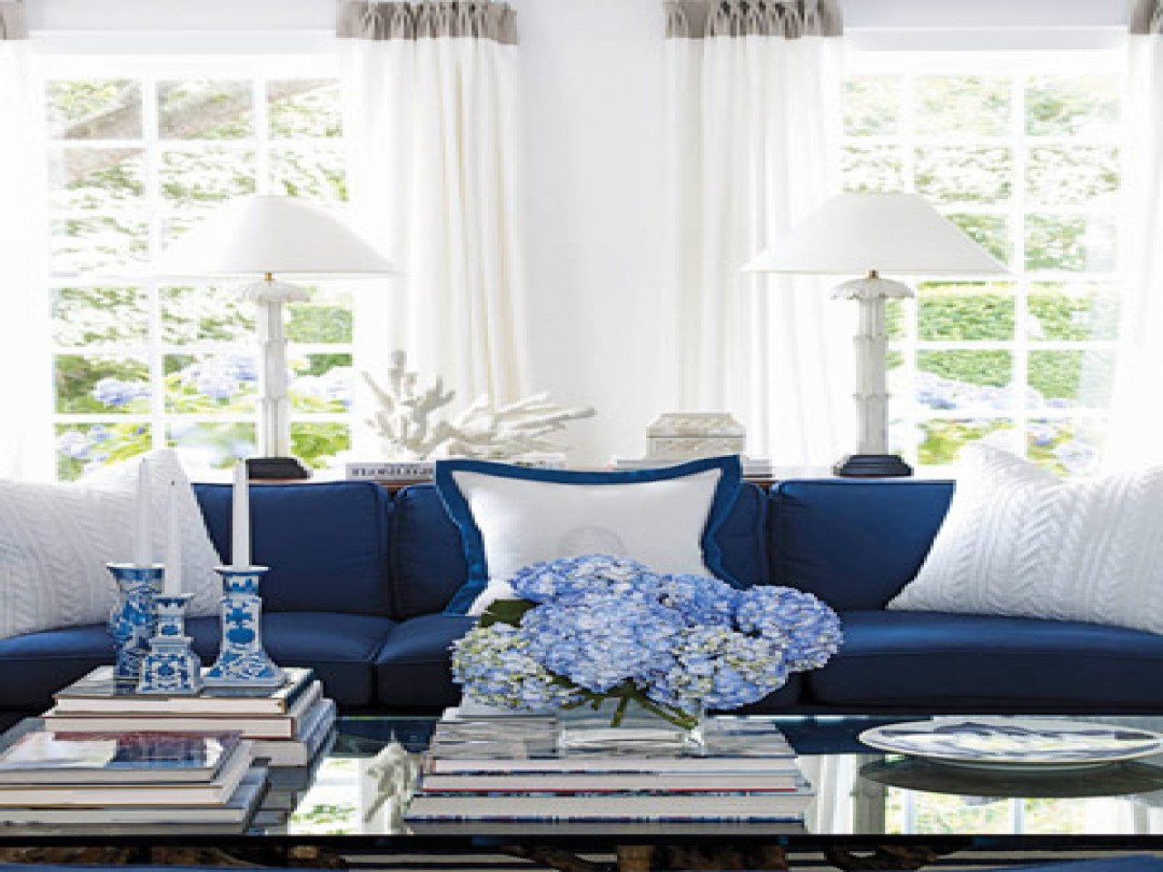 Navy Blue and White Decor Elegant Blue Interior Design Ideas Navy Blue and White Outfits Navy Blue and White Living Room Decor