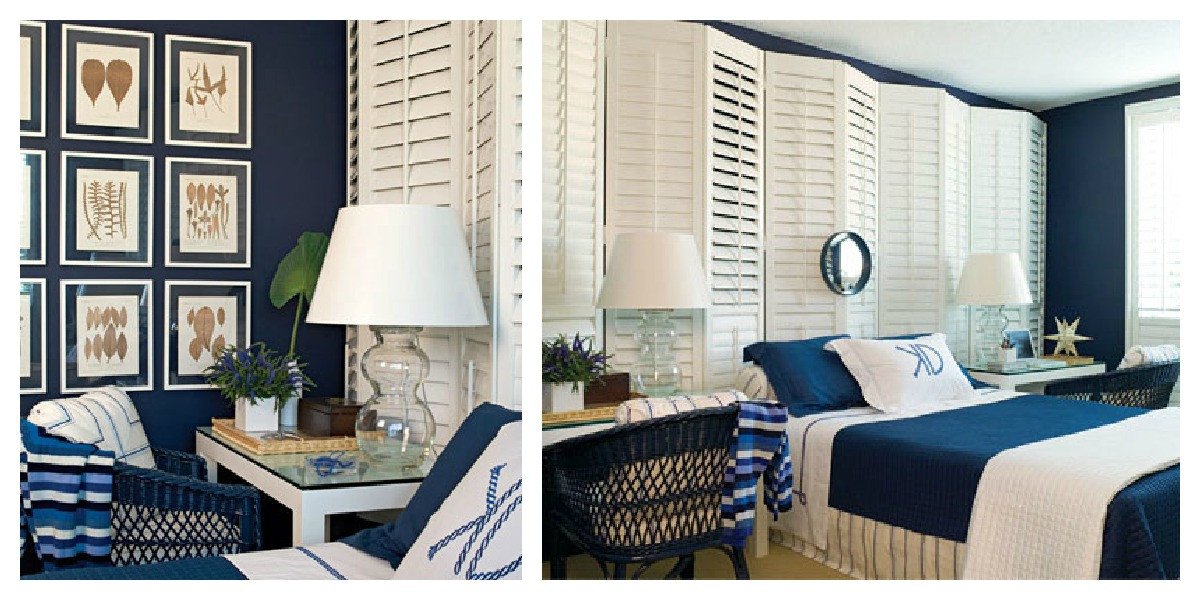 Navy Blue and White Decor Unique Color Roundup Using Navy Blue In Interior Design the Colorful Beethe Colorful Bee