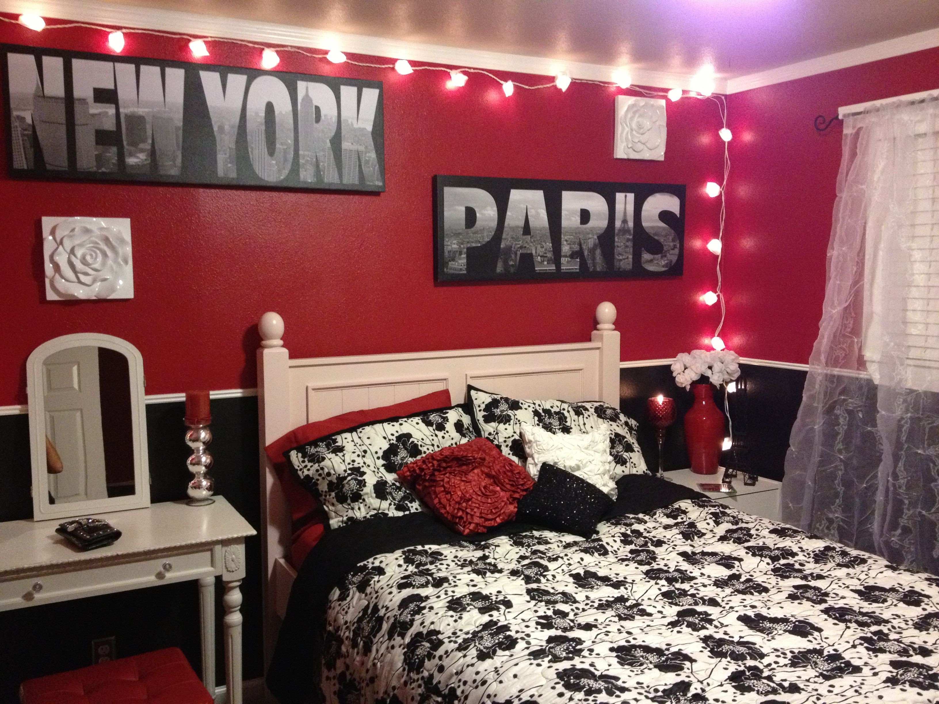 New York City Bedroom Decor Luxury London Paris New York Bedroom Room