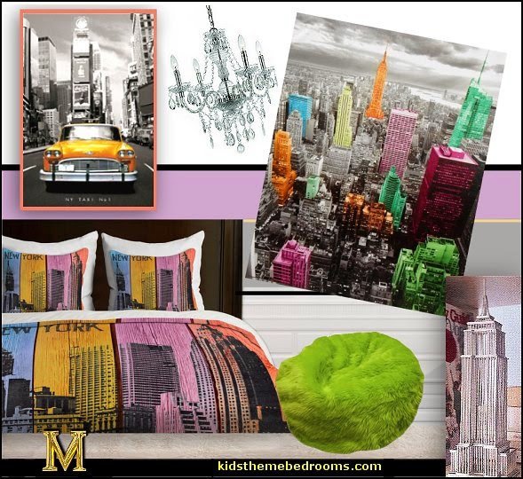 New York City Bedroom Decor Unique New York themed Bedroom Decor